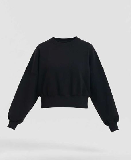 سوییشرت کراپ زنانه