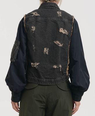 ژاکت ترکیبی زنانه