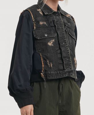 ژاکت ترکیبی زنانه