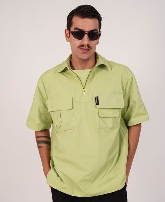 شومیز نیم زیپ مردانه