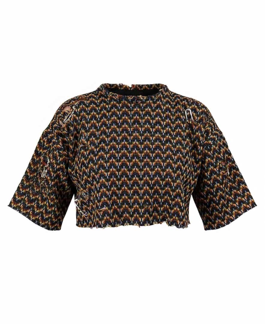 بلوز کراپ زنانه