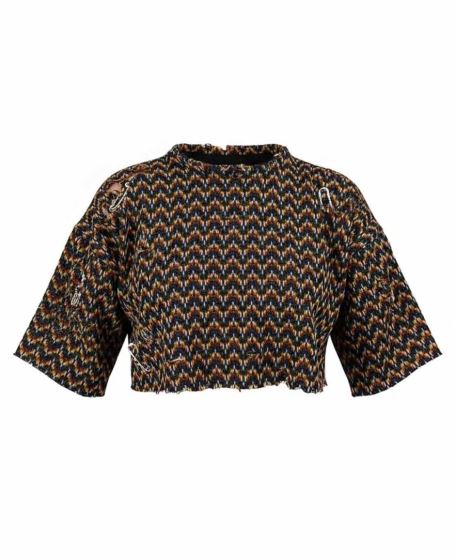 بلوز کراپ زنانه