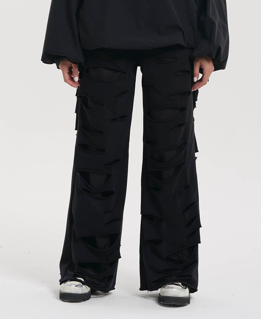 شلوار زاپ دار زنانه