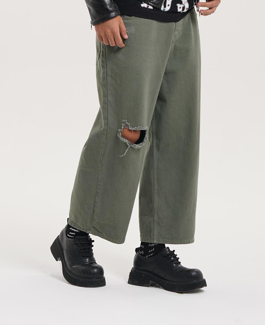 شلوار نیم بگ مردانه