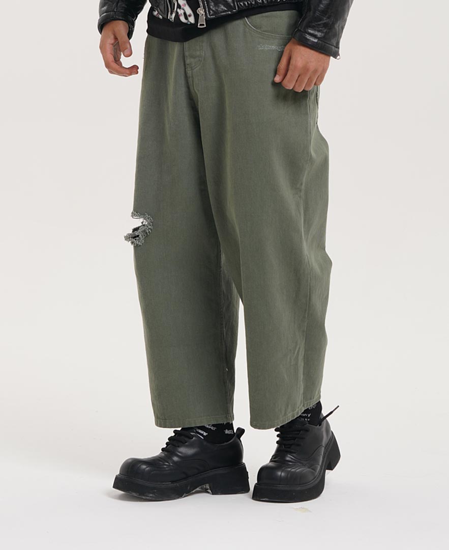 شلوار نیم بگ مردانه