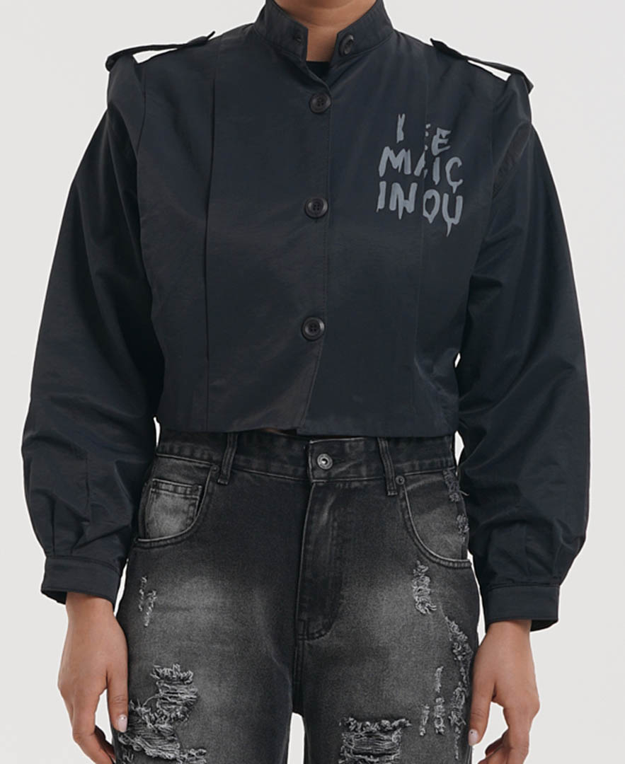 بارانی کراپ زنانه