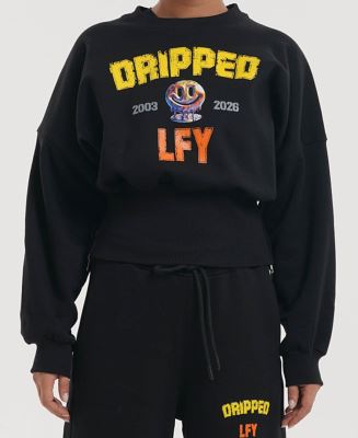 سوییشرت کراپ زنانه