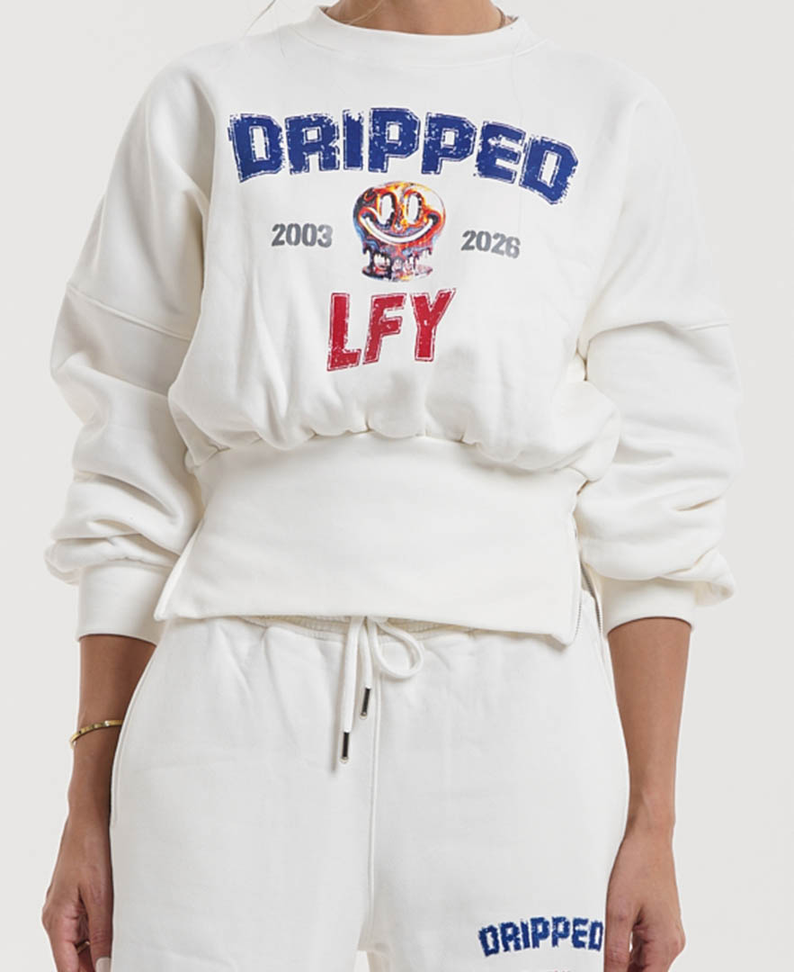 سوییشرت کراپ زنانه